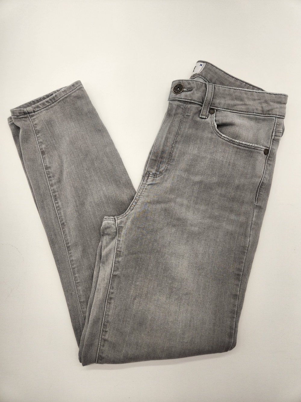 PAIGE Hoxton Crop Gray High Rise Skinny Jeans Women's Size 29